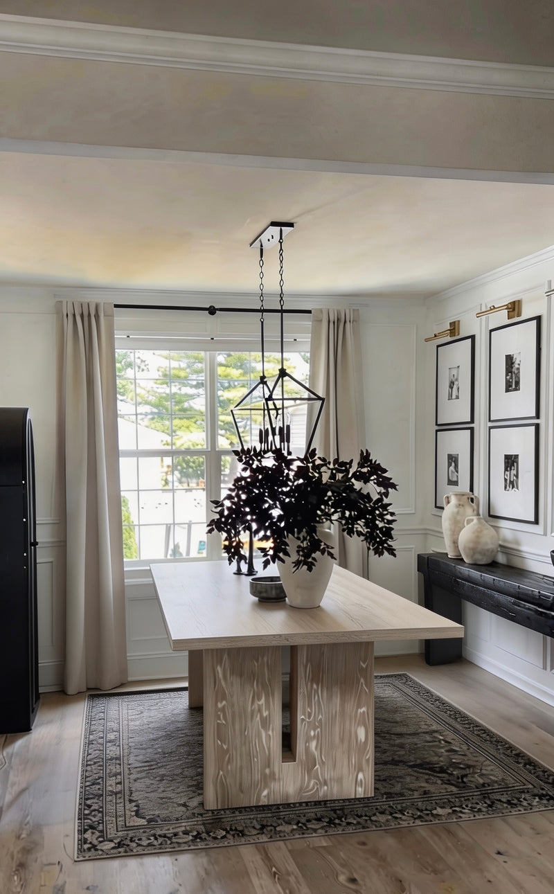 2.2M OAK Dining Table