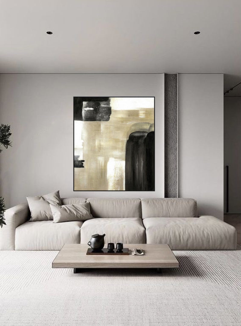 Over Size Canvas-Crème Caramel 1.5mX1.3m