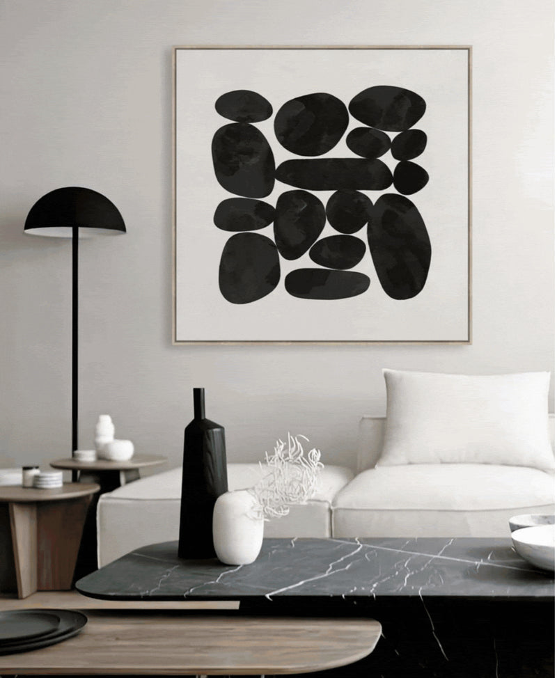 Stone Print 100x100CM