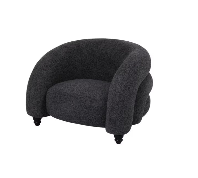 DENVER OCCASIONAL CHAIR -Charcoal