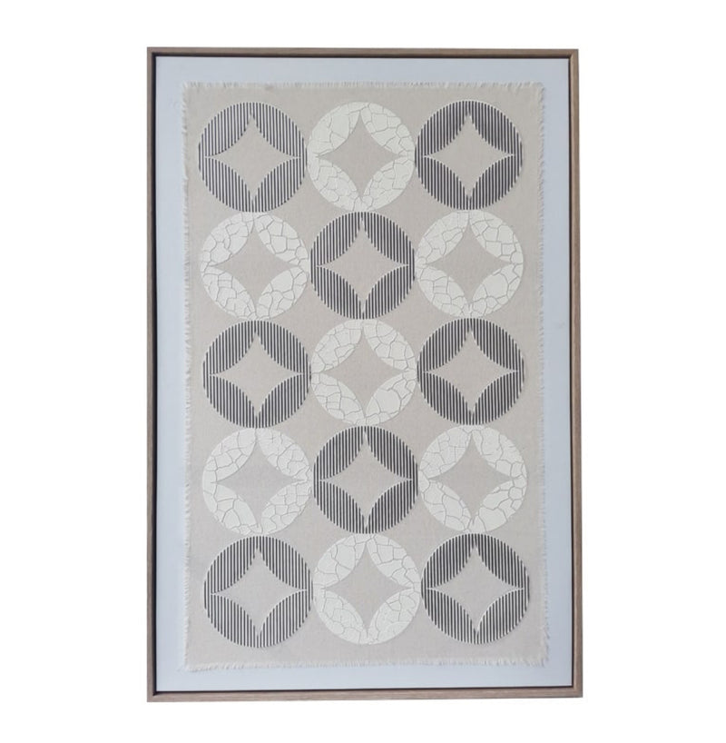 Art Canvas Abstract 5 80x120cm Multi