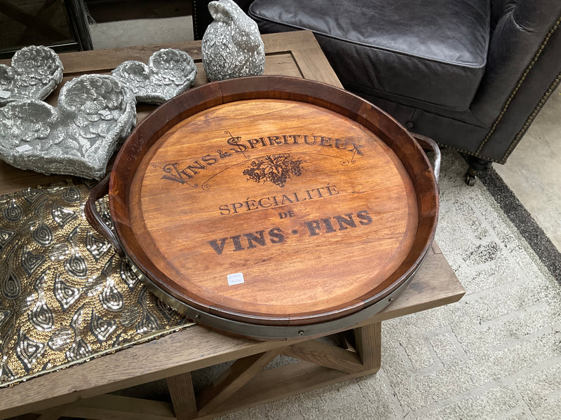 Round Barrel Tray 57CM