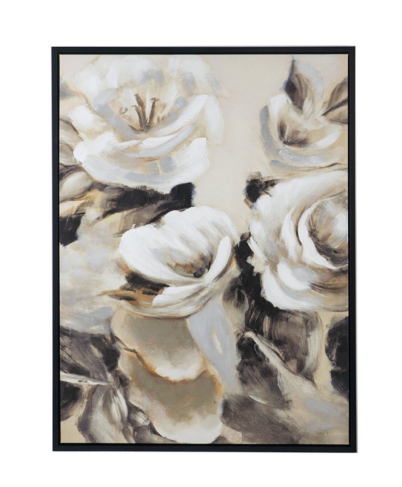 Jardin De Fleurs 80% Hand Printed Oil Painting