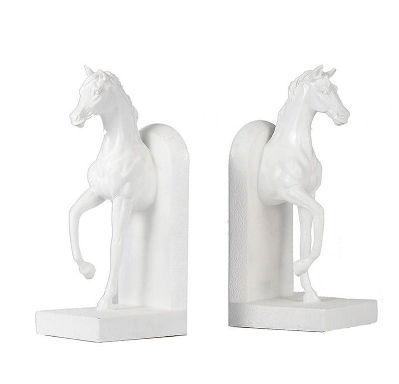 Trotting Horse  Bookends S/2