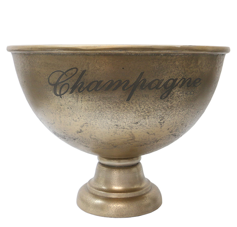 Aluminium XXL Champagne Bowl Gold