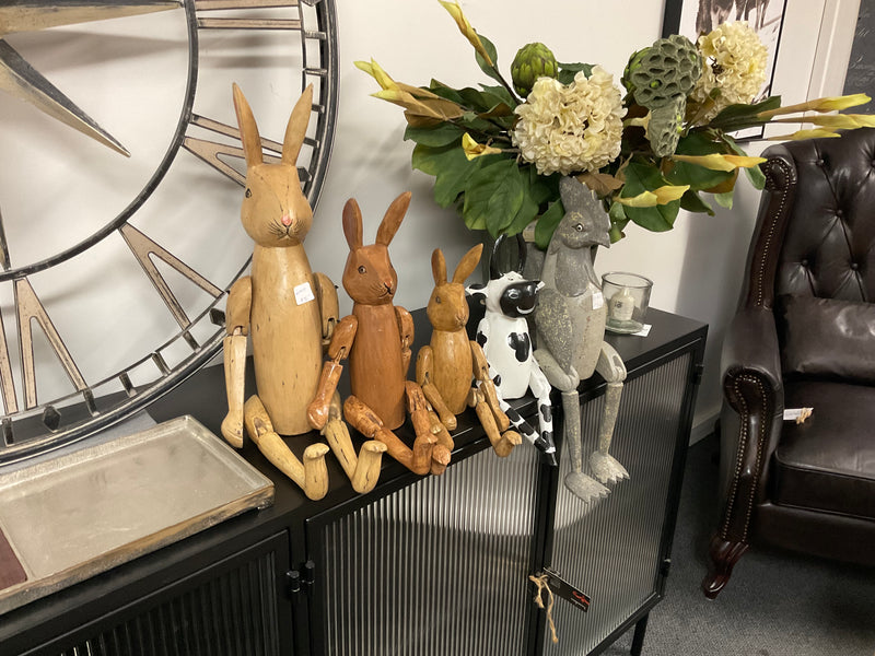 Handmade Articulated Rabbits Small
