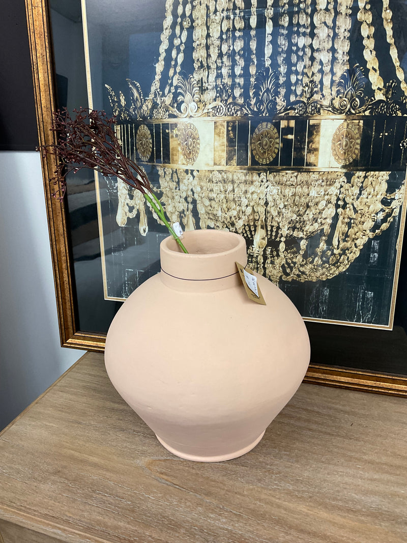 Lombok Pot natural Low 26x28cm