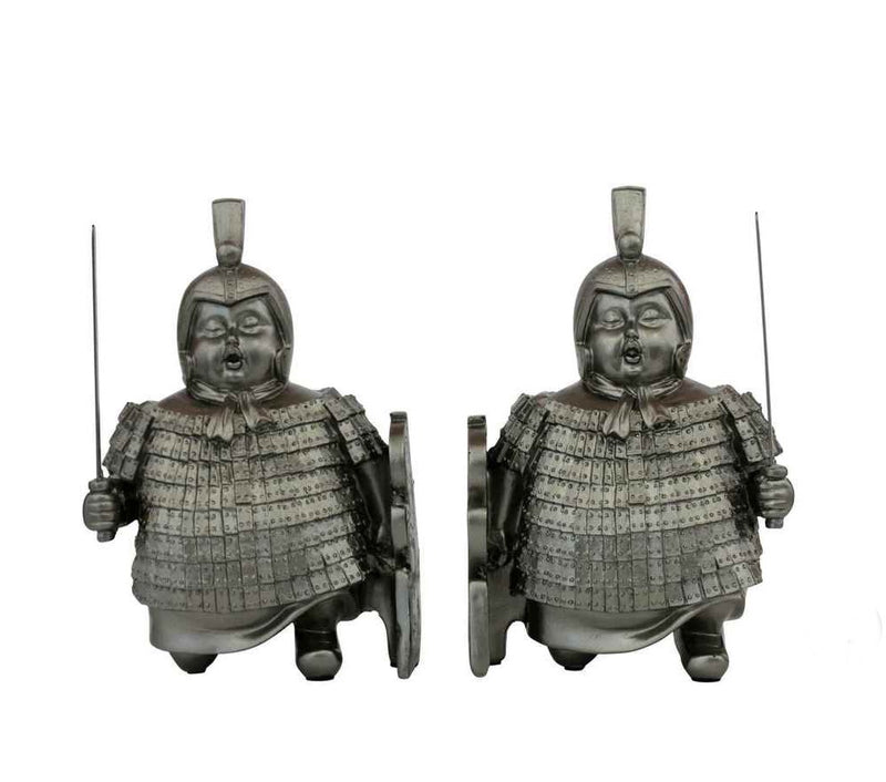 KNEELING WARRIORS BOOKENEDS S/2