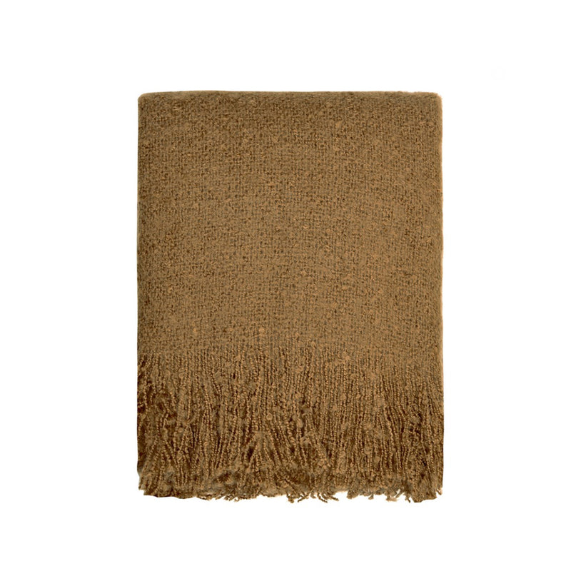 Cosy Throw- Rugby Tan