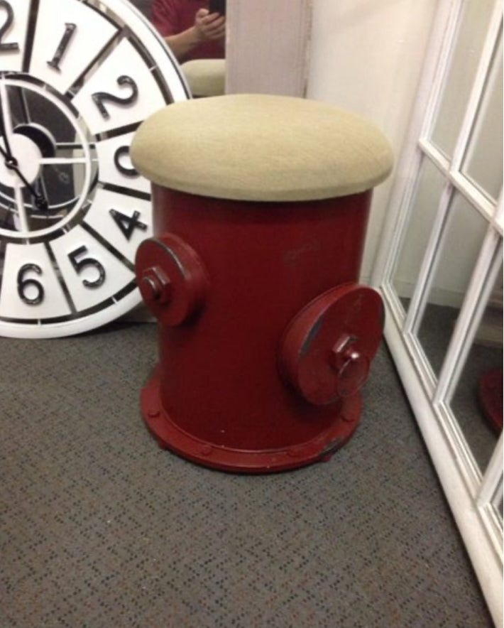 Fire Hydrant Industrial Stool