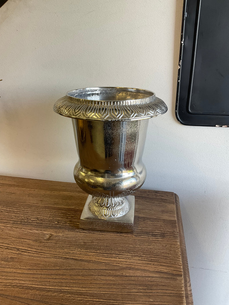 Aluminium Urn Vase