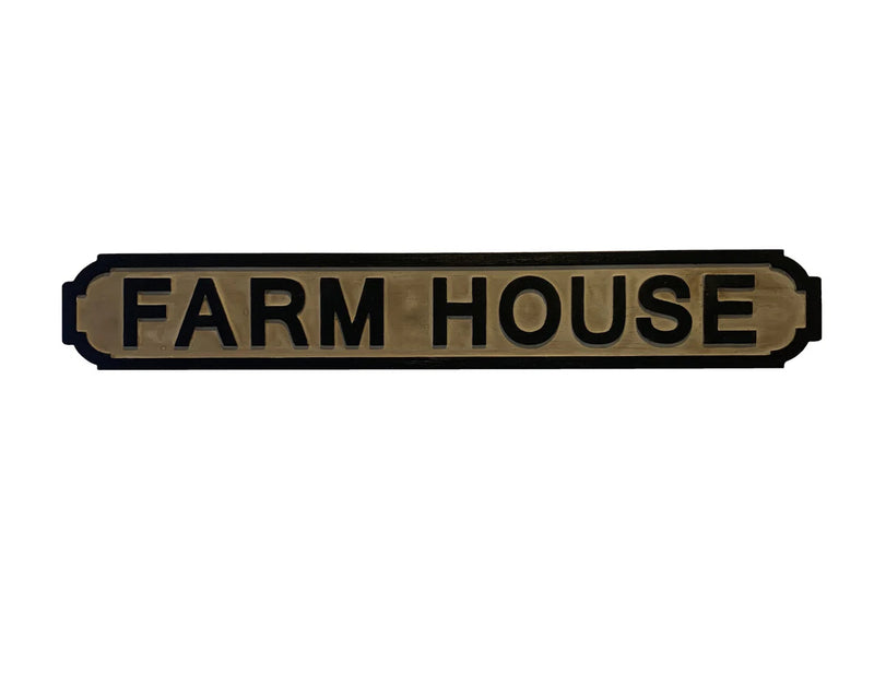 Farm House Wood Sign