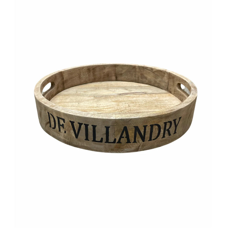 Round De Villandry Wooden Tray