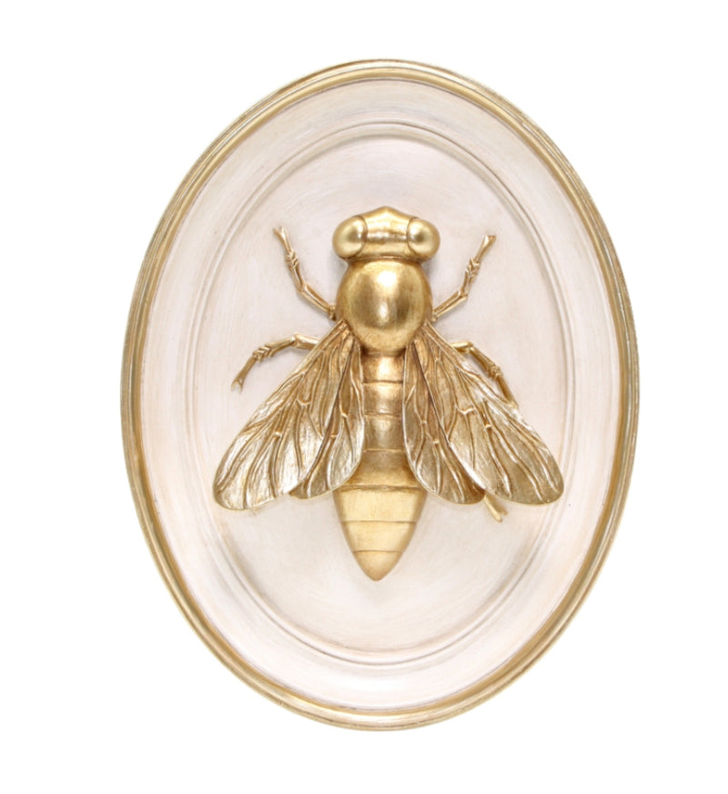 WALLART--BEE- BEIGE(26CM)