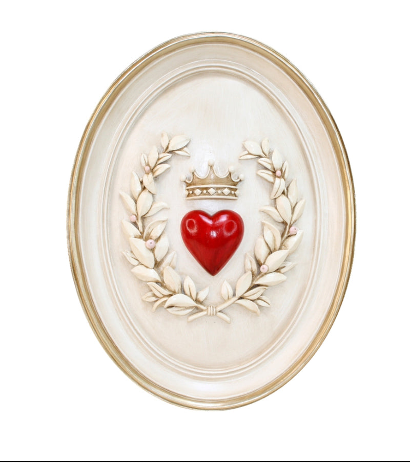 WALLART-OLIVE BRANCH-BEIGE(26CM) PREORDER