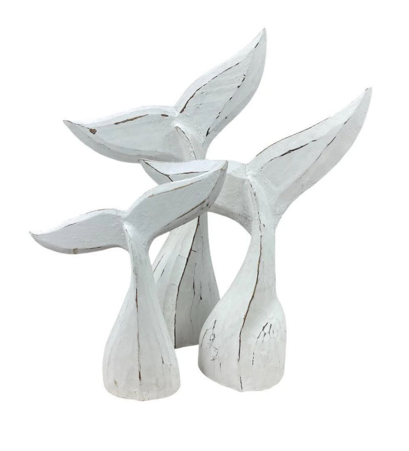 Whale Tail - White S/3