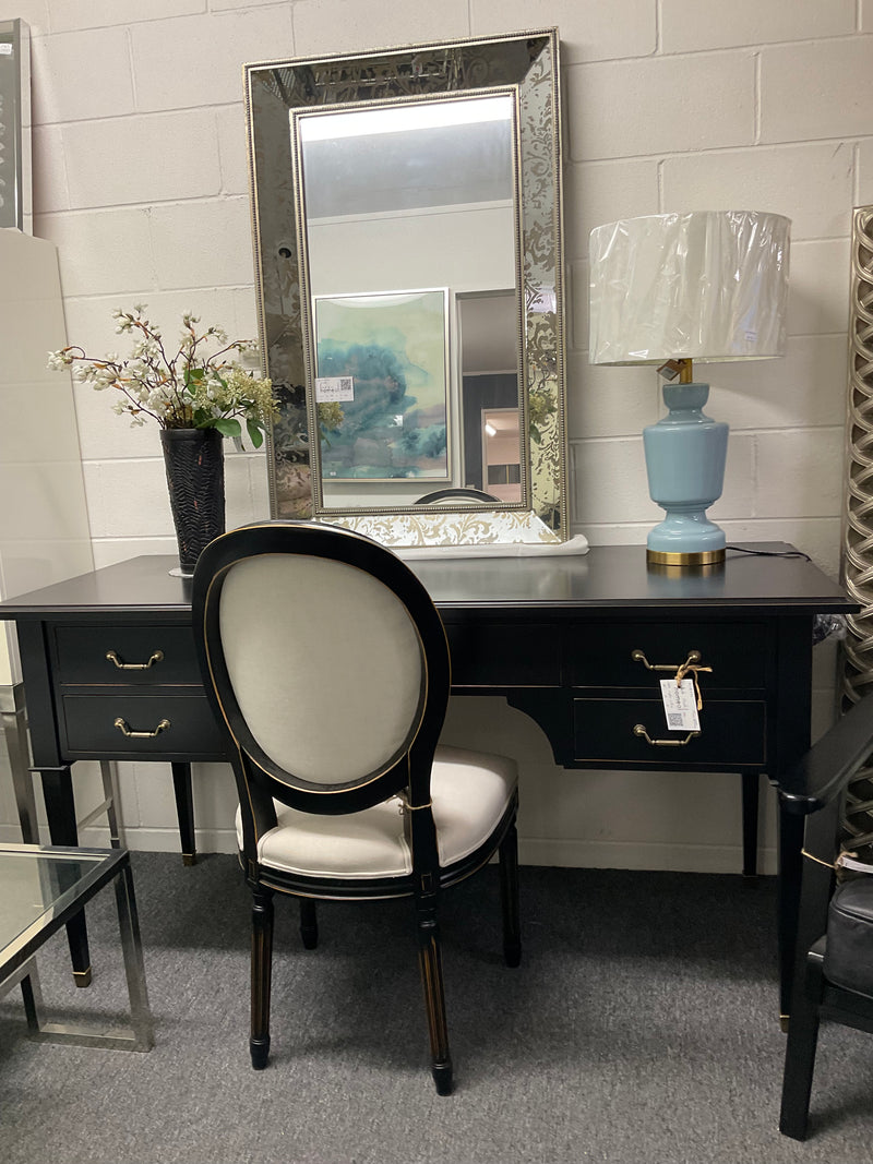 Stoneware Table Lamp Blue