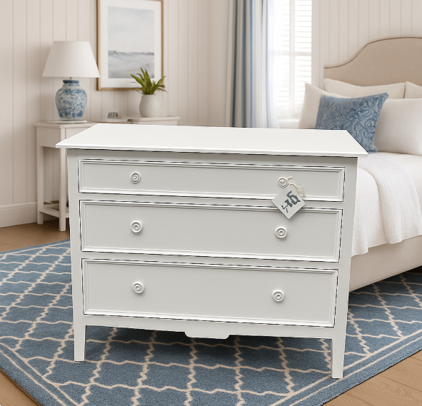 Peninsula Chest of Drawer DCCO21 - White