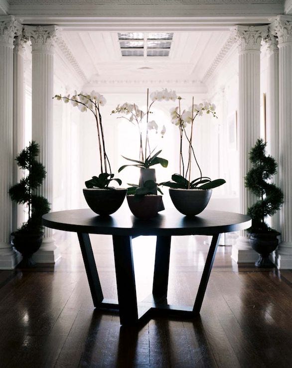 Ashburton Round Dining Table 1.3M Black