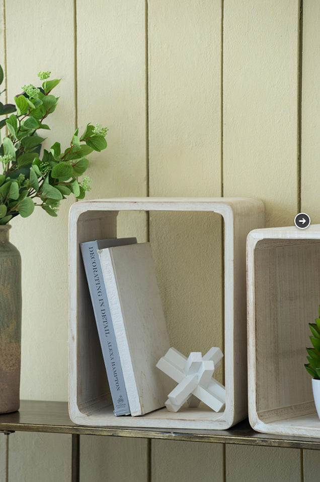 Set/4 Square Shelf Set