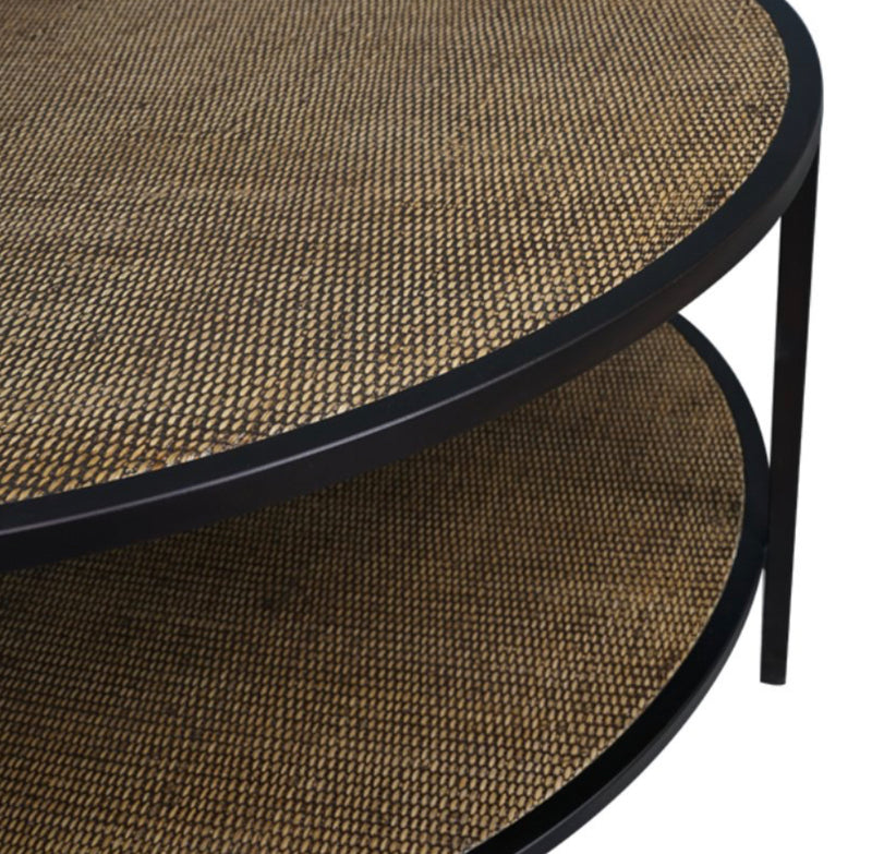 Rattan Round Coffee Table Natural DCB130