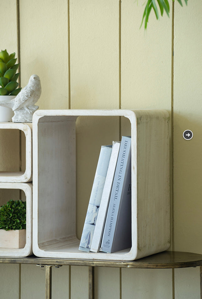 Set/4 Square Shelf Set