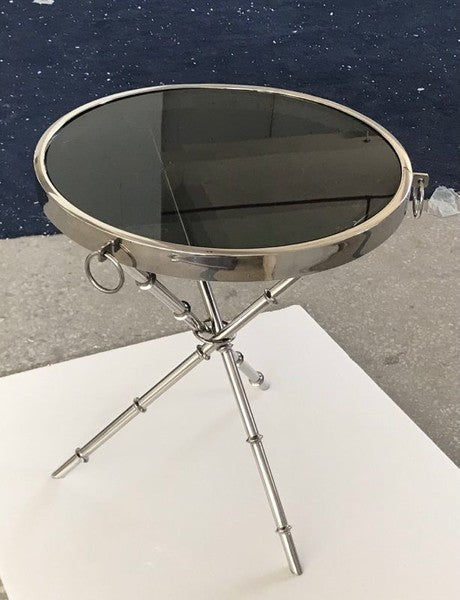 Musa Side table Stainless Steel Silver