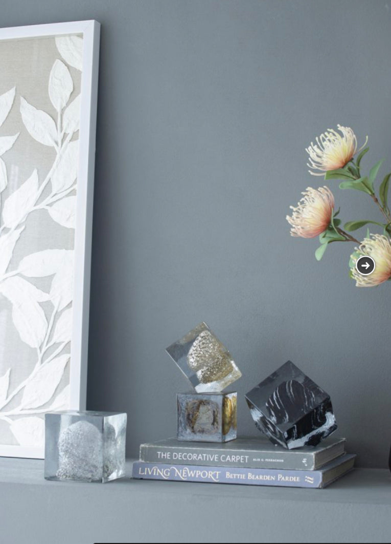 S/4 Handmade Glass Cubes