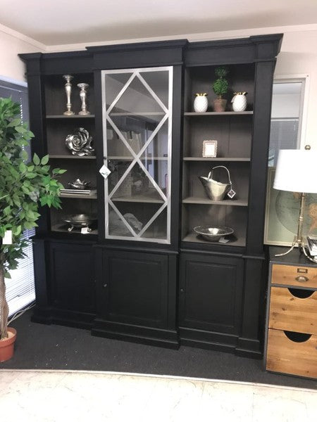 French Library Bookcase 3 Bays--Floor Stock