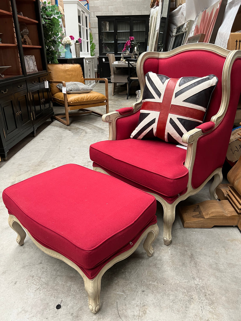 UK Union Jack Leather Cushion