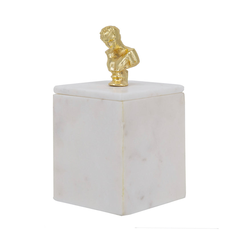White Marble Box