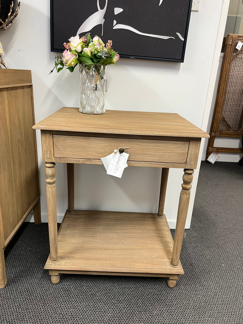 Laurette French Country Bed Side Table
