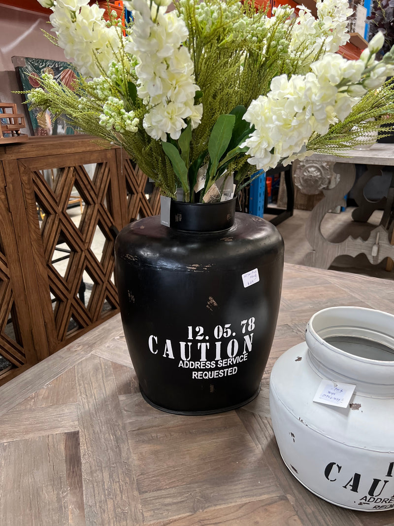 Caution Pot Black Large