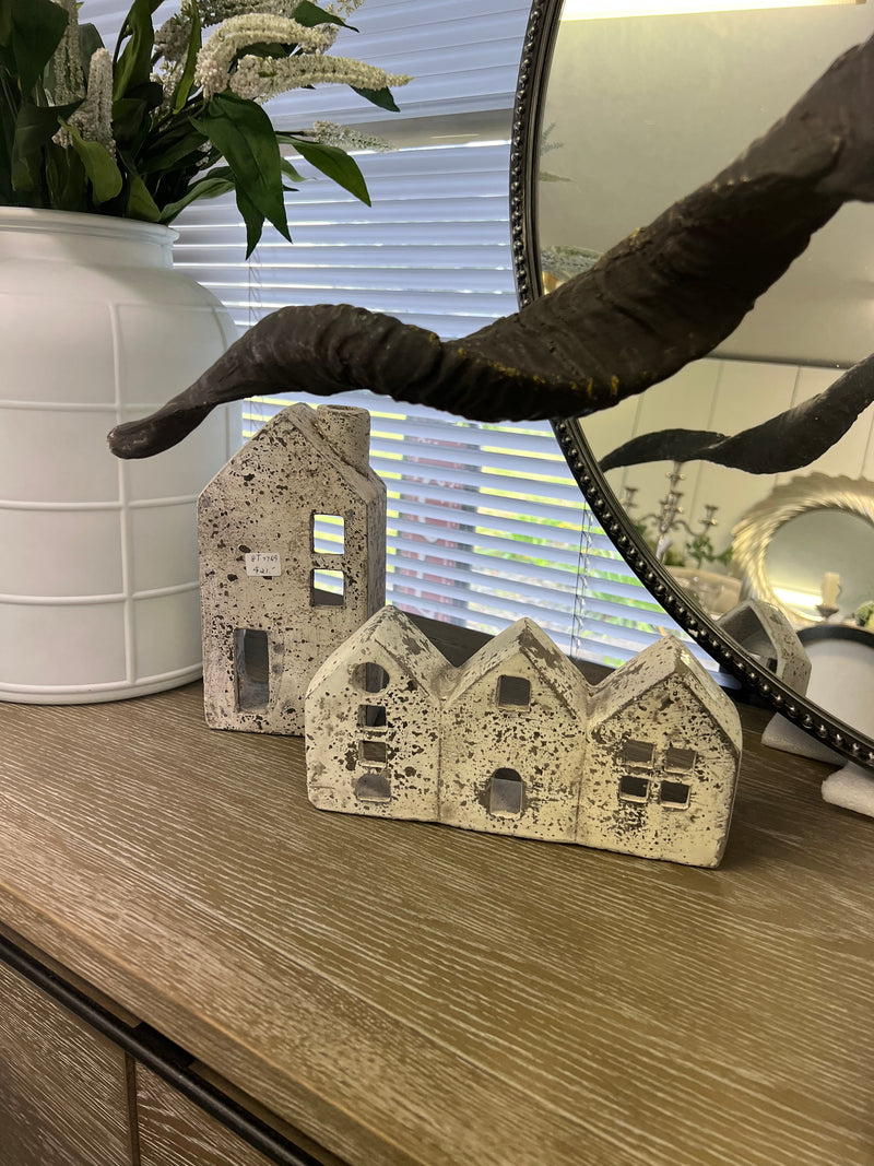 Terracotta Tealite House