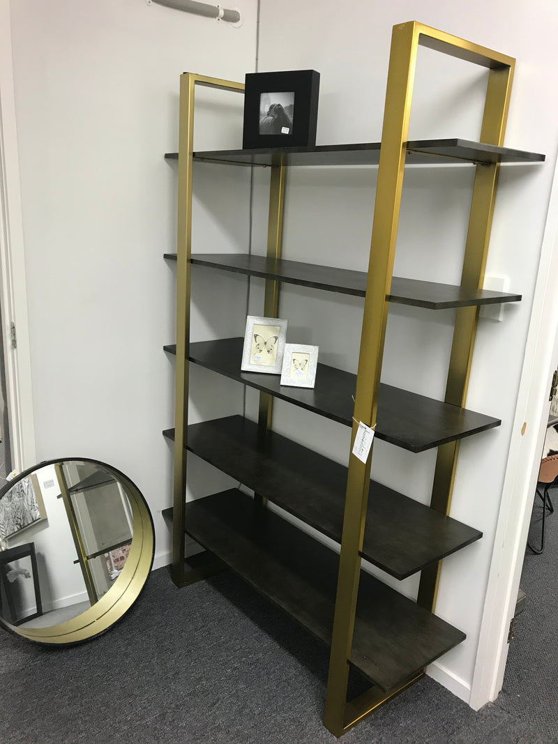 Irina Display Shelves Gold