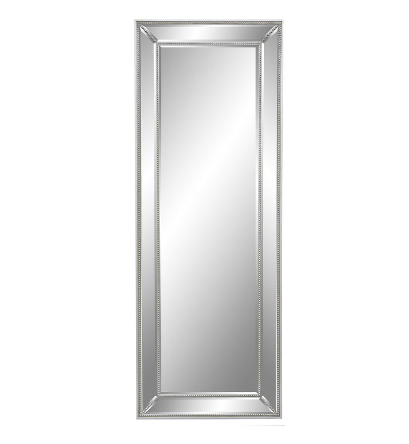 Deco Beaded Bev Mirror 1580x580mm