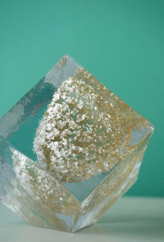 S/4 Handmade Glass Cubes