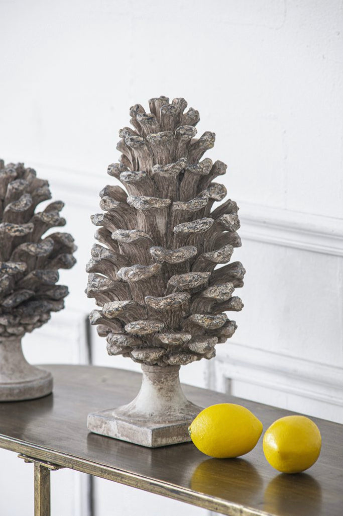 Table Decor Pine Cone 37CM High