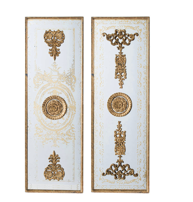 Mirrored Wall Art Set/2