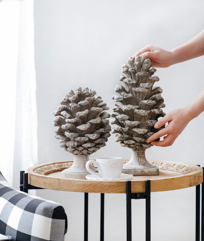 Table Decor Pine Cone 37CM High