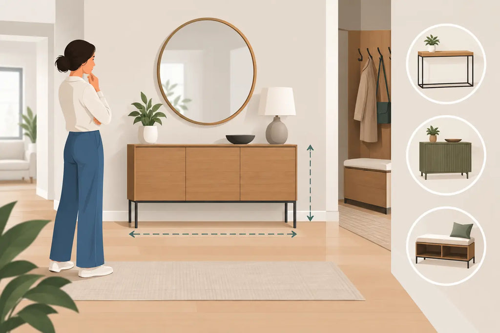 How to Choose Hallway Furniture That Fits