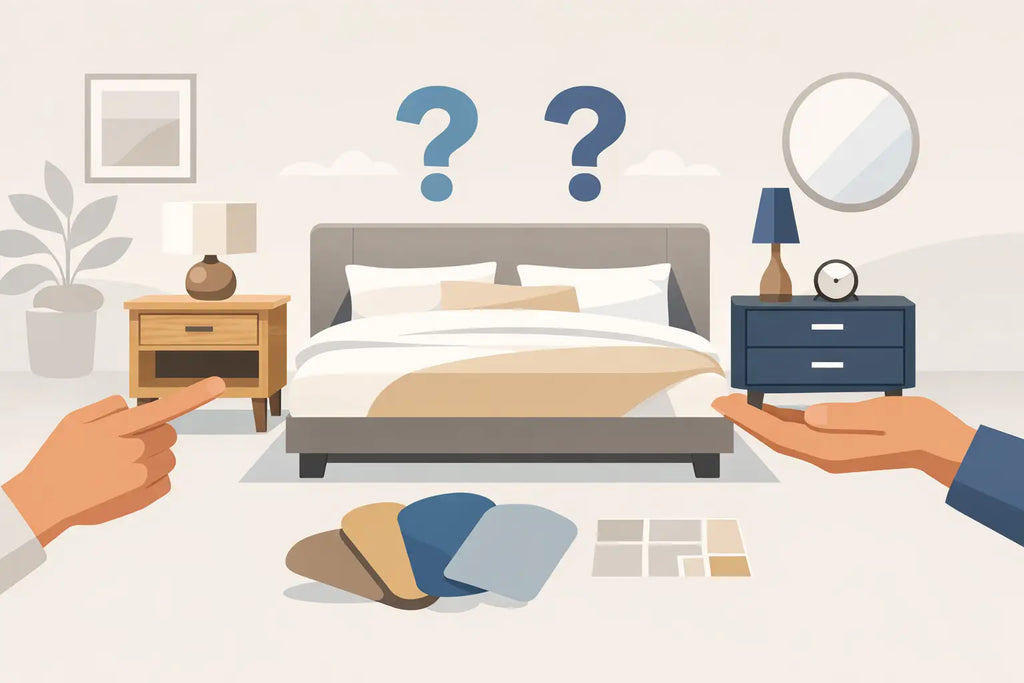 How to Pick Bedside Tables That Fit Your Room