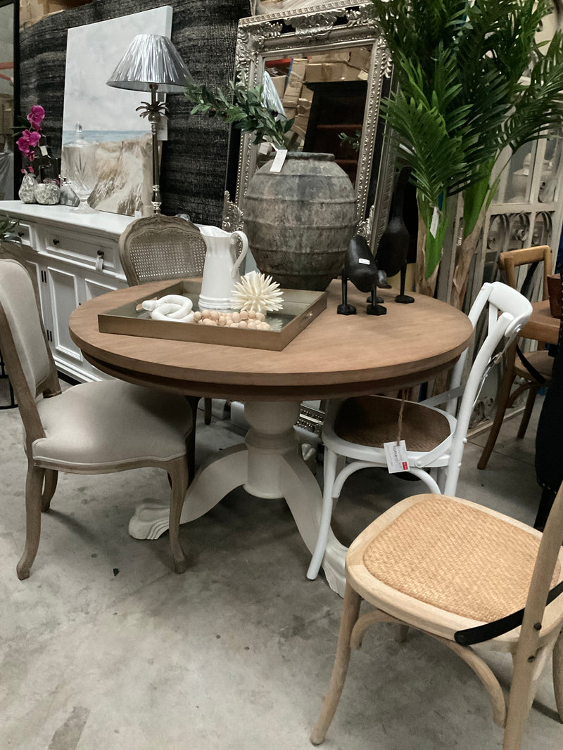 1.2M Round French Country Dining Table