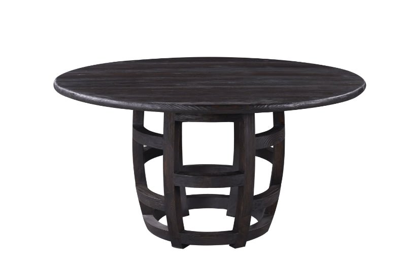 1.5M Round Dining Table Black
