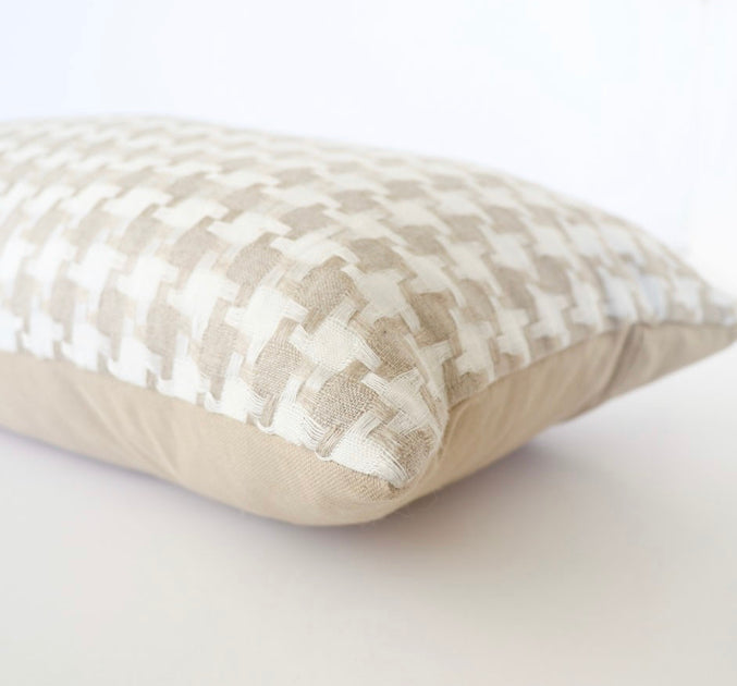 Feather Cushion Gina Cream 30x60