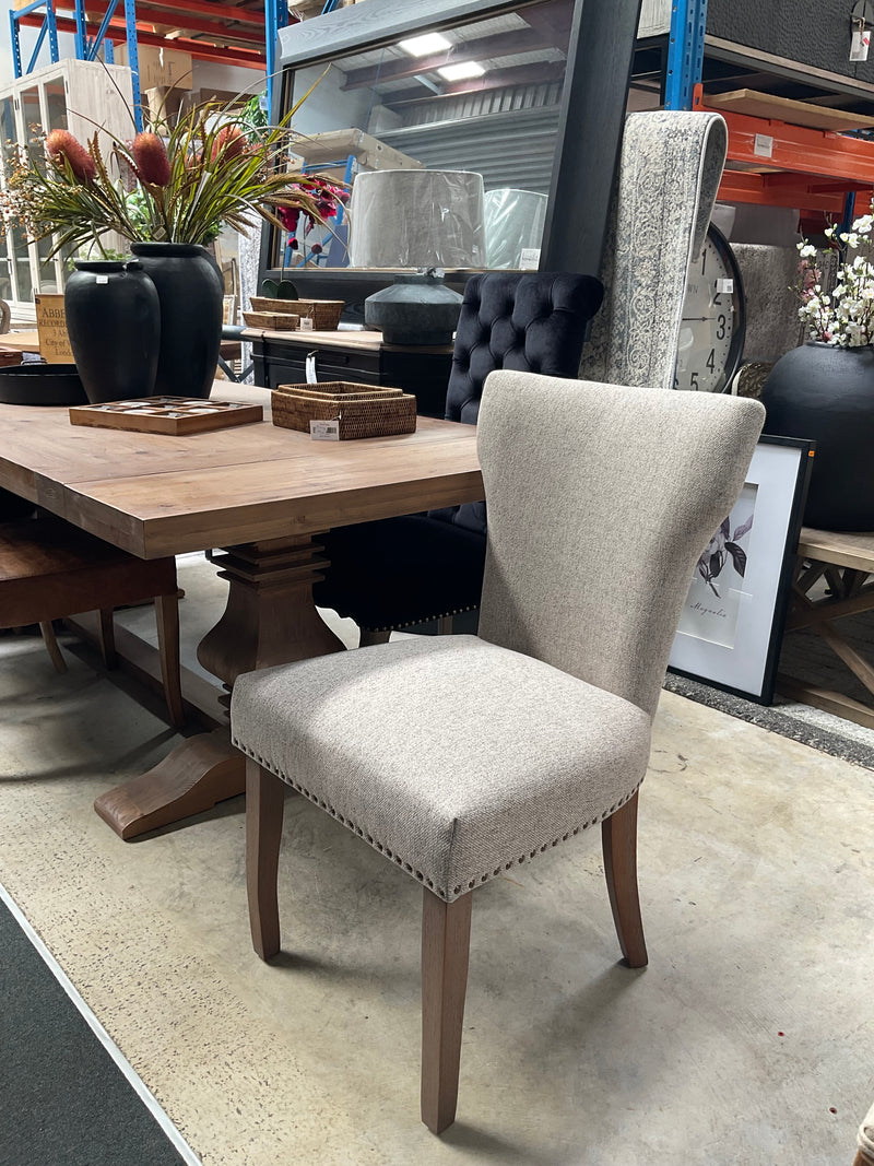 Kayla Dining Chair Dark Beige