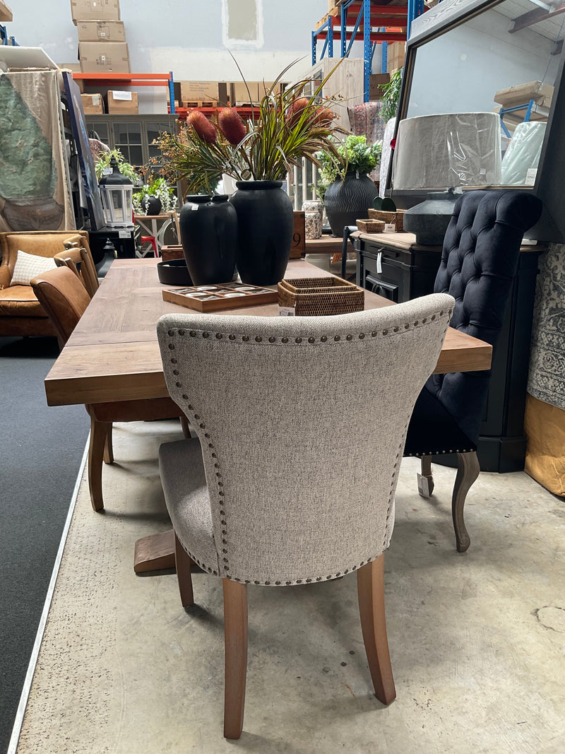 Kayla Dining Chair Dark Beige