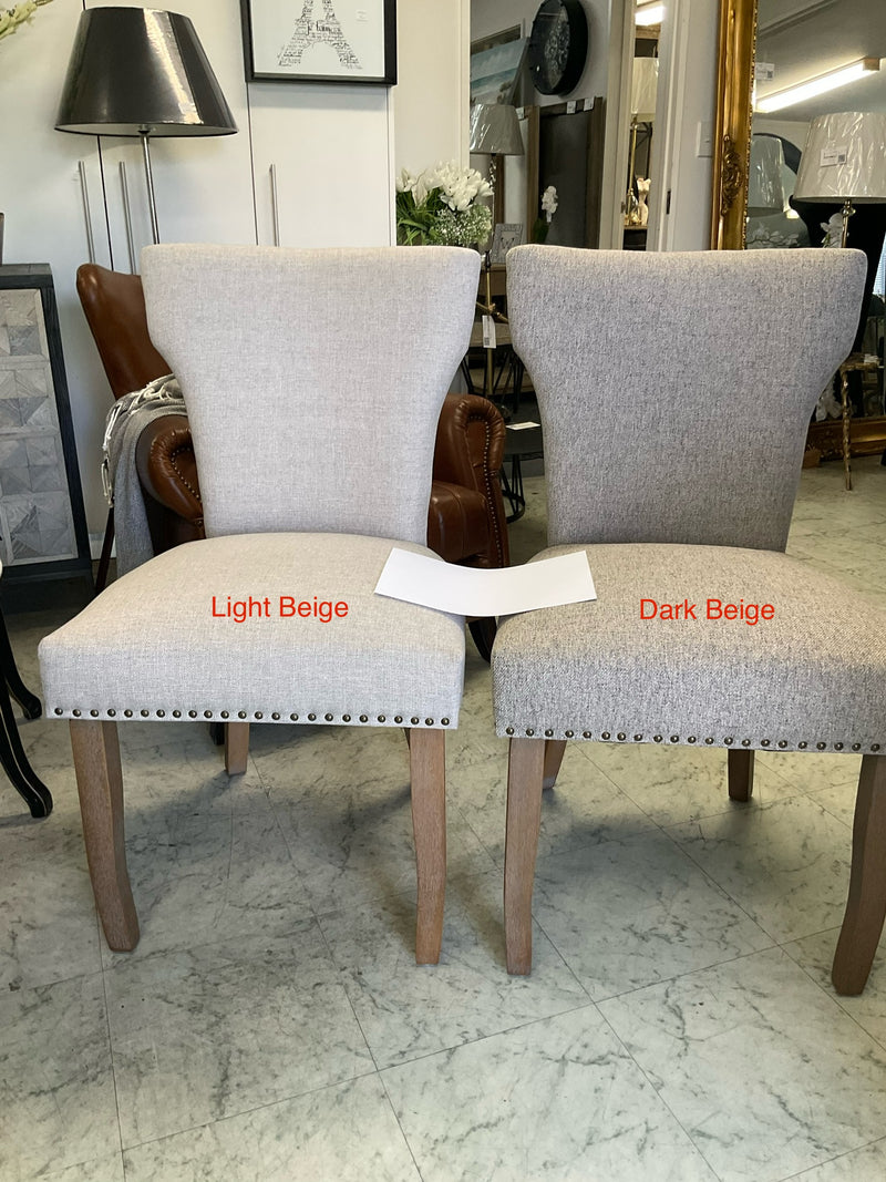 Kayla Dining Chair Dark Beige