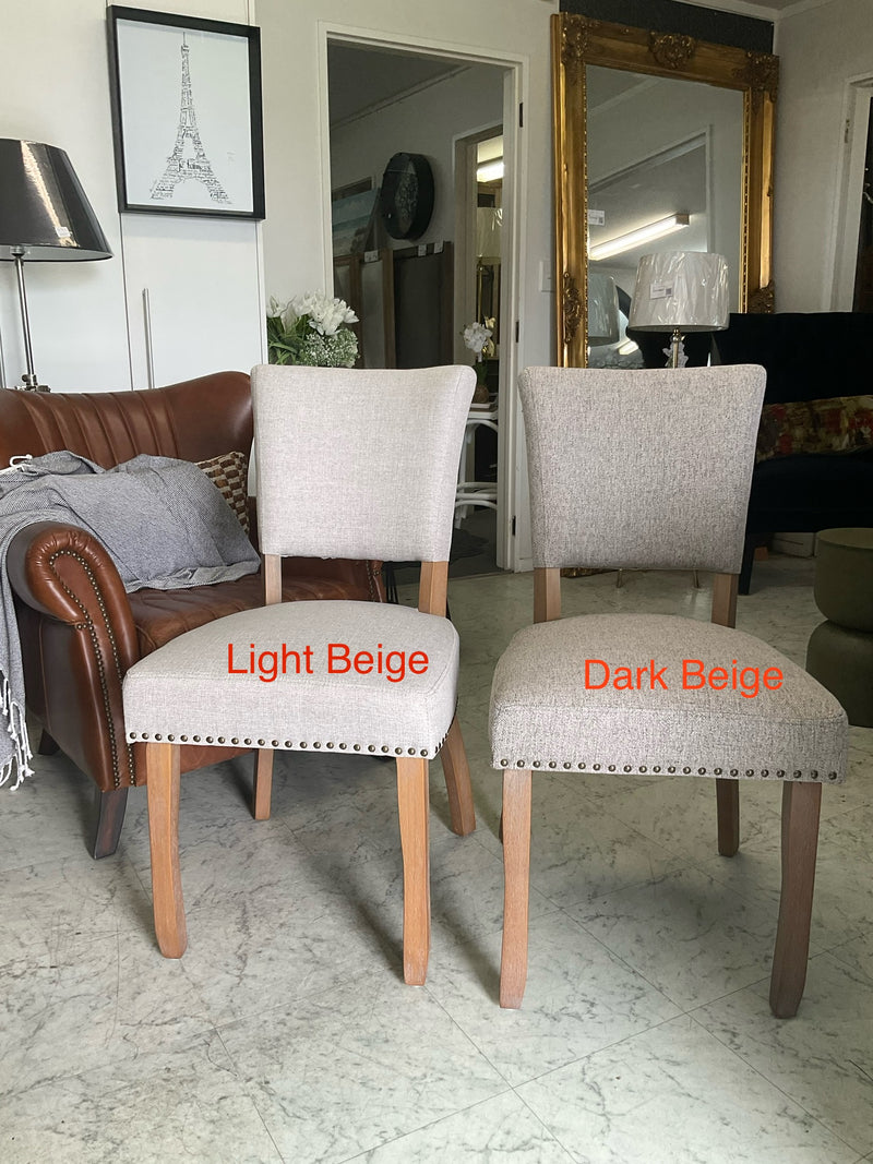 Package 6 $149 EA/Maya Dining Chair Light Beige