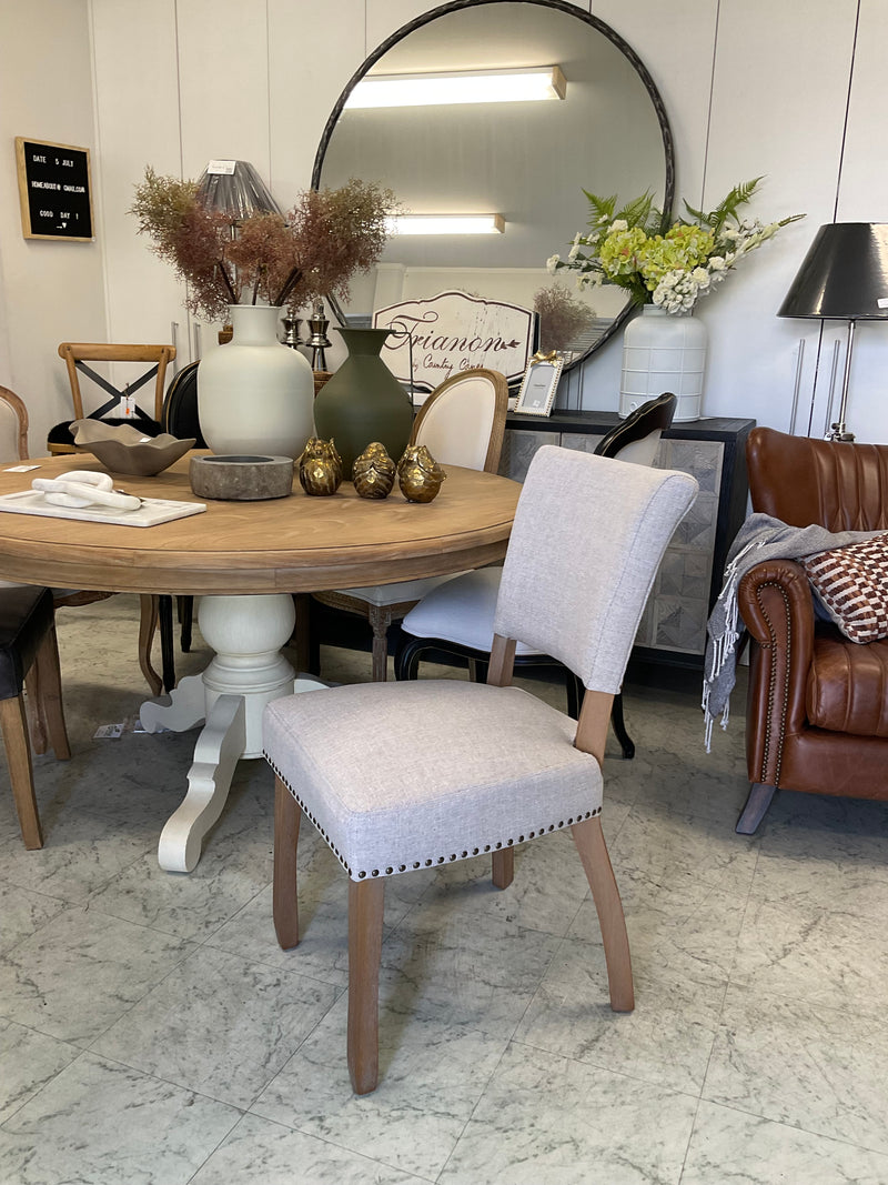 Package 6 $149 EA/Maya Dining Chair Light Beige